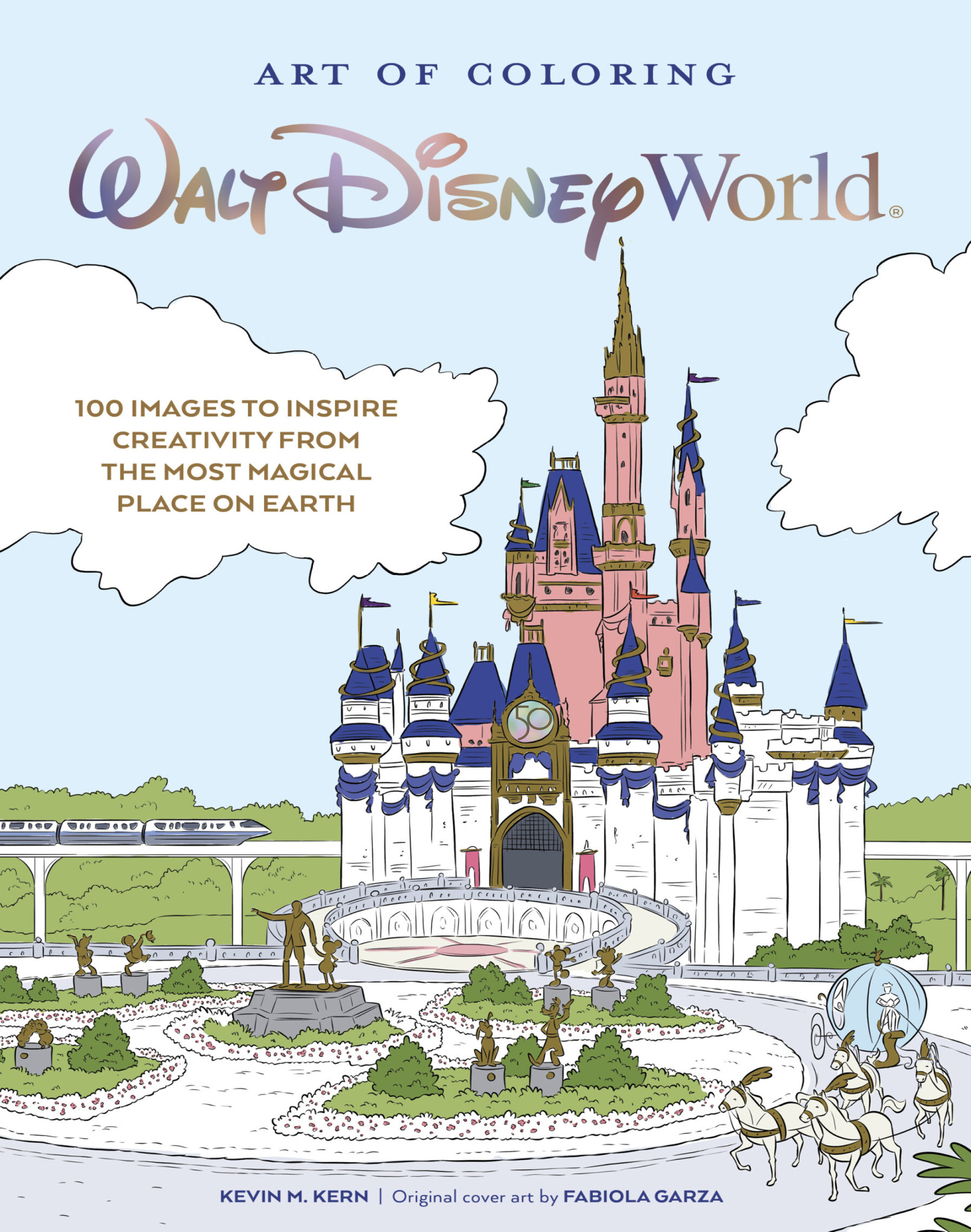 Art of Coloring: Walt Disney World  Images to Inspire