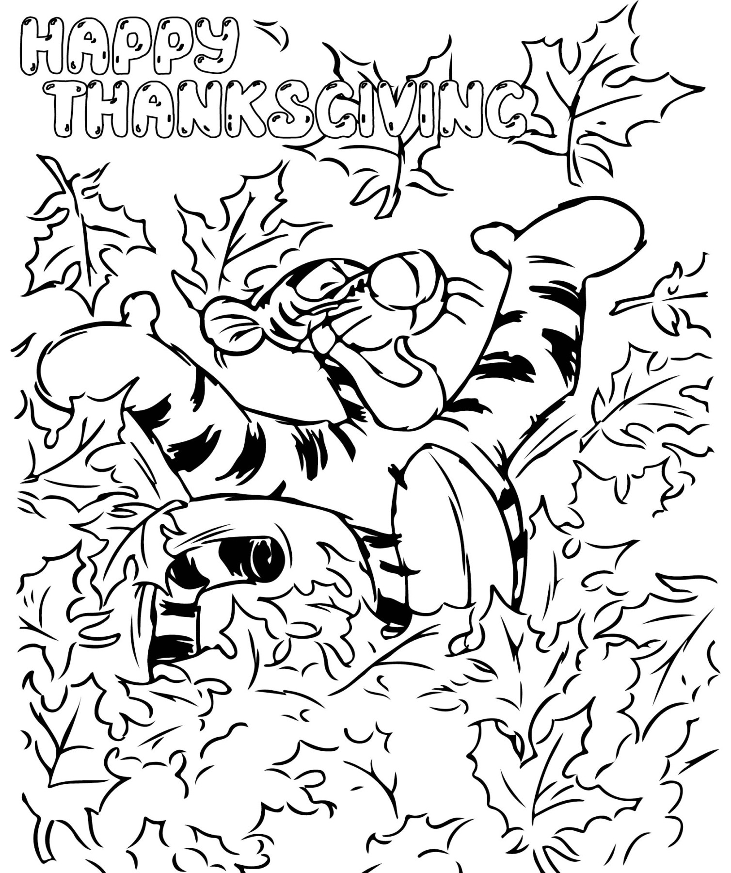 Best Disney Thanksgiving Coloring Pages Printables - printablee