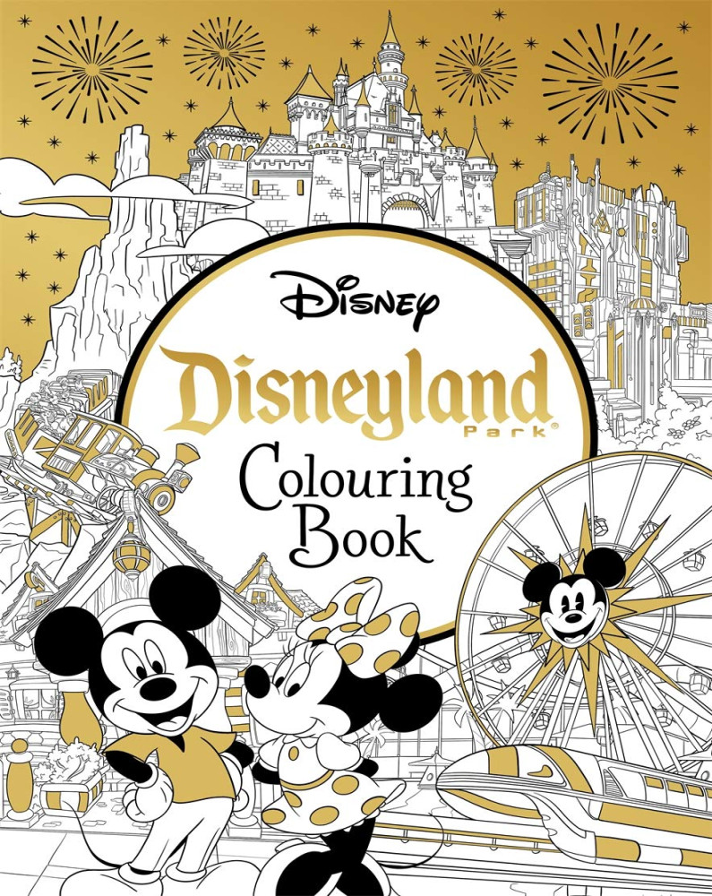 Disneyland Parks Colouring Book : Walt Disney: Amazon